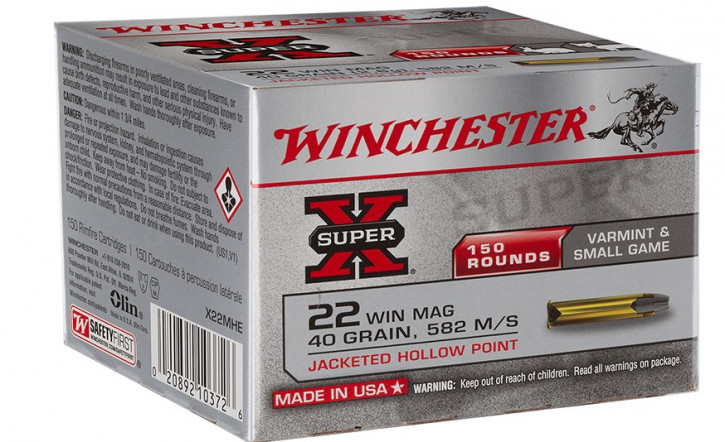 WINCHESTER .22WinMag Super-X JHP